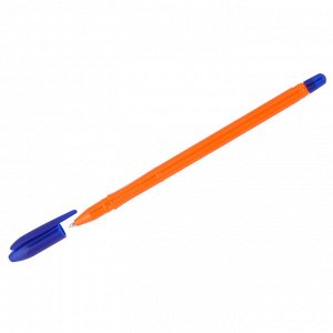 Ручка шариковая Стамм "VeGa. Orange" синяя, 0,7мм, оранжевый корпус