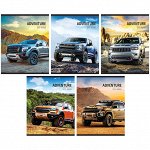Тетрадь 96л., А5, клетка ArtSpace &quot;Авто. Off-road adventures&quot;