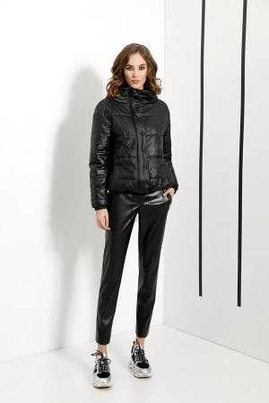 Куртка Куртка DI-LiA FASHION 0397 черный 
Состав ткани: ПЭ-100%; 
Рост: 170 см.

Куртка женская полуприлегающего силуэта из плащевой ткани, с центральной застежкой на металлической тесьме &laquo;молн