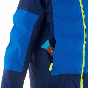 Лыжная куртка детская синяя 580 warm wedze