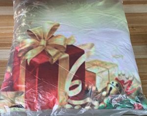 Подушка для интерьера праздничная
