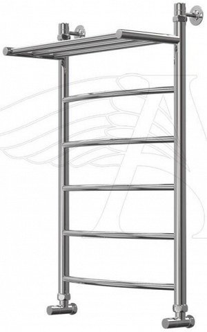 Полотенцесушитель водяной Универсал с полкой 40*80 1" (07952)