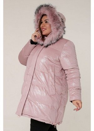 Женская зимняя куртка 20547 Розовый