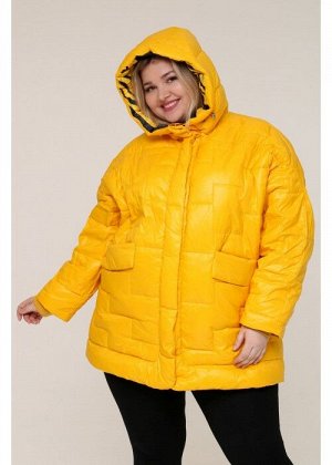 Женская зимняя куртка 20366 Желтый