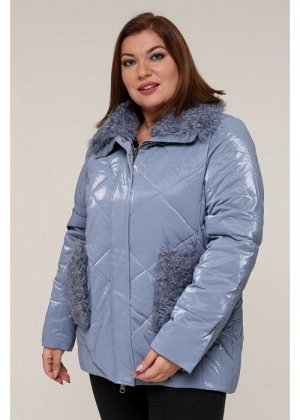 Женская зимняя куртка 20436 Голубой