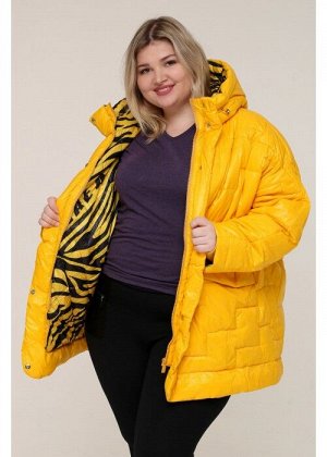 Женская зимняя куртка 20366 Желтый