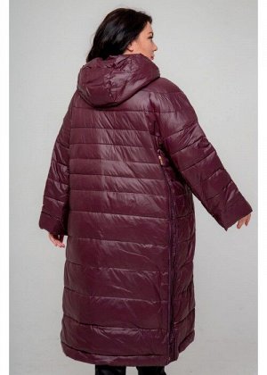 Женское зимнее пальто 19-226, Слива