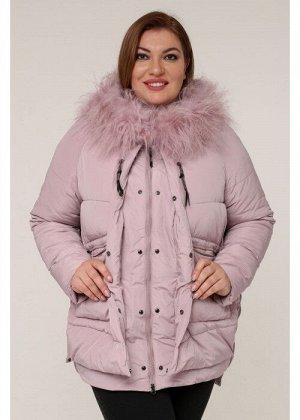 Женская зимняя куртка 203-18 Розовый