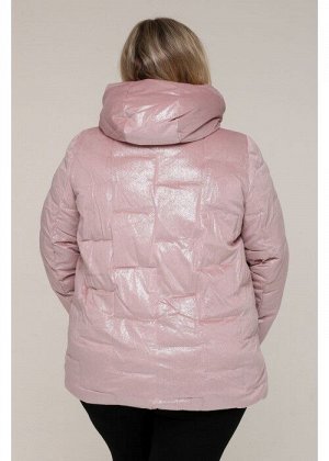 Женская зимняя куртка 20553 Розовый Бархат