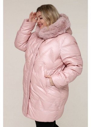 Женская зимняя куртка 20511 Розовый
