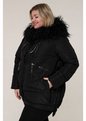 Женская зимняя куртка 203-18 Черный