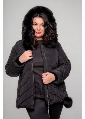 Женская зимняя куртка, А-551, Черный
