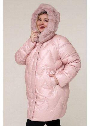 Женская зимняя куртка 20511 Розовый