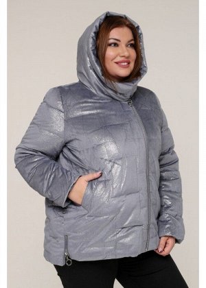Женская зимняя куртка 20553 Серый Бархат