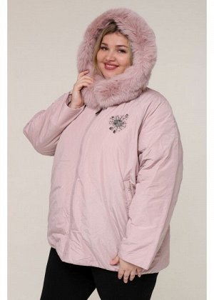 Женская зимняя куртка А-165 Розовый