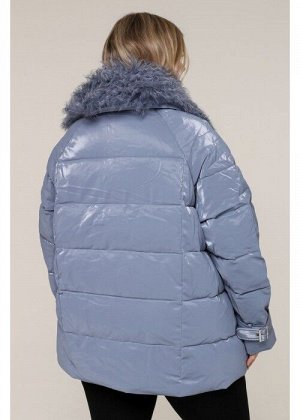 Женская зимняя куртка 20439 Голубой
