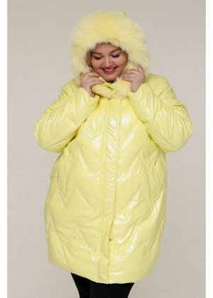 Женская зимняя куртка 20511 Желтый