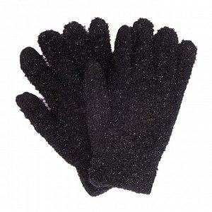 Перчатки женские S1926L_1 цвет чёрный, р-р 21*12