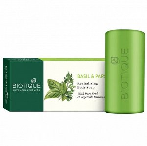 Bio Basil and Parsley Revitalizing Body Soap/ Биотик Био Мыло С Базиликом И Петрушкой