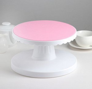 Поворотный столик для декорирования с наклоном