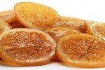 Апельсиновые засахаренные дольки АМБРОЗИО вес 100 гр.