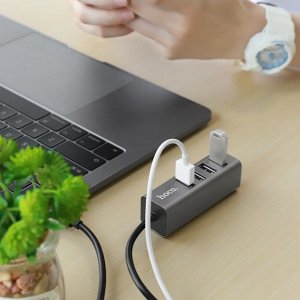 USB Хаб Hoco 4-Ports / 4 USB 2.0