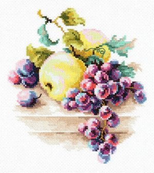 Набор "Виноград и яблоки "