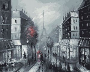 "Париж" живопись на холсте 40*50см