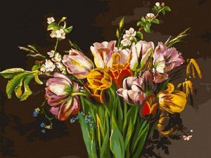 "Голландские тюльпаны"  живопись на холсте 30*40см