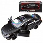 Машинка металлическая Uni-Fortune RMZ City 1:32 Mercedes Benz CLS 63 AMG, инерционная, черный матовый цвет69