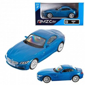 444001-BLU Машинка металлическая Uni-Fortune RMZ City 1:43 BMW Z4, Цвет Синий