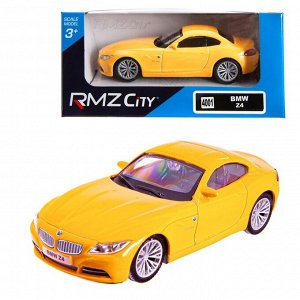 444001-YL Машинка металлическая Uni-Fortune RMZ City 1:43 BMW Z4 , Цвет Жёлтый