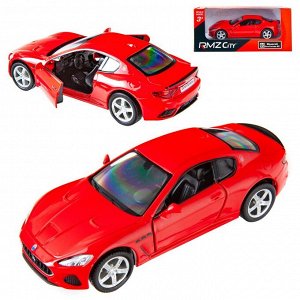 554989-RD Машинка металлическая Uni-Fortune RMZ City 1:32 Maserati GranTurismo MC 2018 (цвет красный)