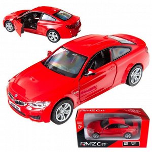 554035-RD Машинка металлическая Uni-Fortune RMZ City 1:36 BMW M4 COUPE, Цвет Красный