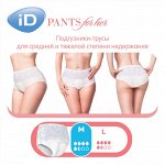 Впитывающие нижнее бельё для женщин iD PANTS For Her