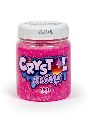 Слайм Slime Crystal розовый, 250г