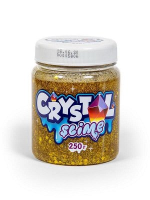 Слайм Slime Crystal золотой, 250г7