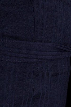 Платье 190 "Лапша", темно-синий