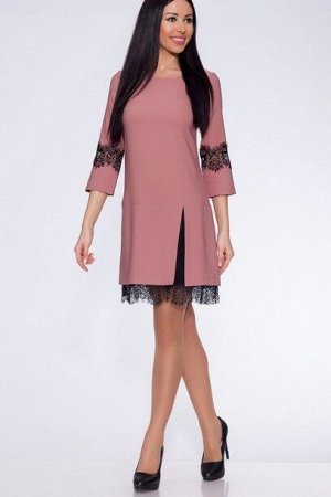 Платье 106 "Орландо" темный фламинго