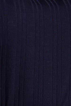 Платье 247 "Лапша", темно-синий