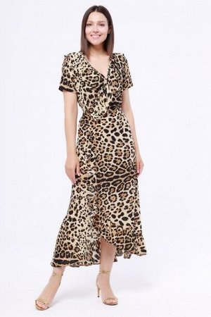 Платье Леопард 865