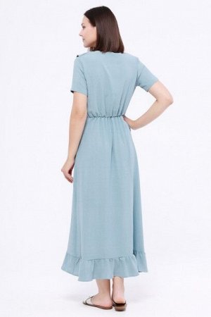 Платье Серо-голубой 865