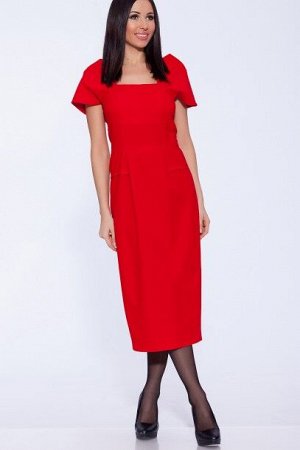 Платье квадрат Красный