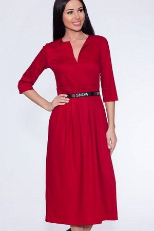 Платье 119 "PF", светло-бордовый