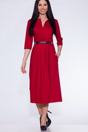 Платье 119 "PF", светло-бордовый