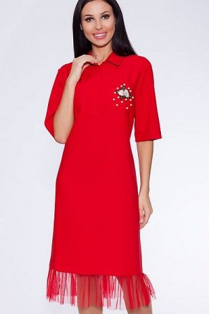 Платье 136 "Орландо", красный