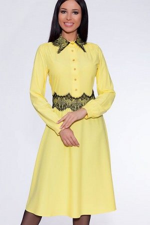 Платье женское 209 "Старк", желтый