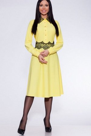 Платье женское 209 "Старк", желтый