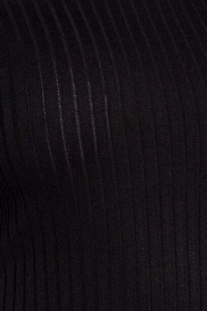 Платье 185 "Лапша", чёрный