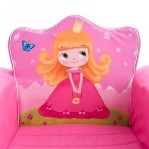 Мягкая игрушка «Кресло: Принцесса», цвет розовый